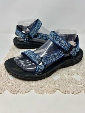 Teva Hurricane Water-Ready Hiking Sandals Womens Size 9 EU 40 Blue Outdoor Sport